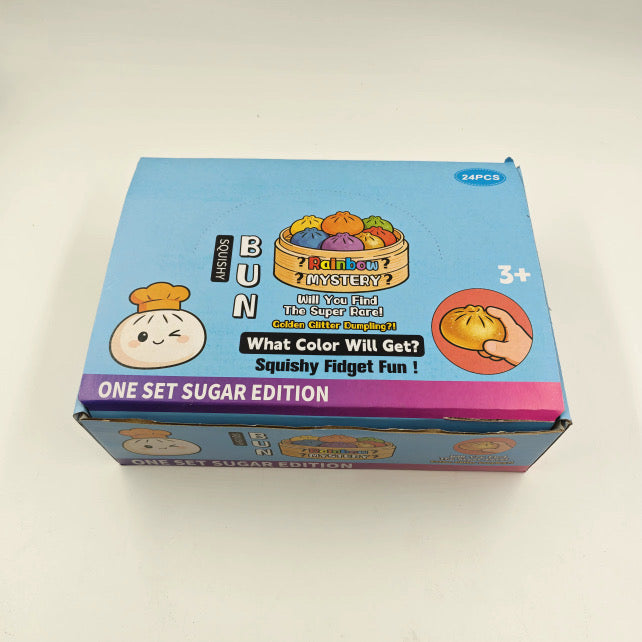 12 piece box set this product features gel glitter edition squishy dumplings