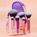 Fortis Travel size Makeup Brush Set-Eco-Friendly Cosmetic professional grade Brushes