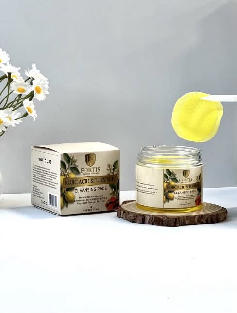 Fortis Kojic Acid & Turmeric Cleansing Pads